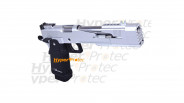 Hi Capa 7.0 type A chromé airsoft Silver Dragon GBB - 350 fps