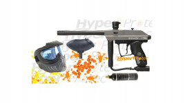 Pack Paintball Spyder gris Xtra complet + masque + billes