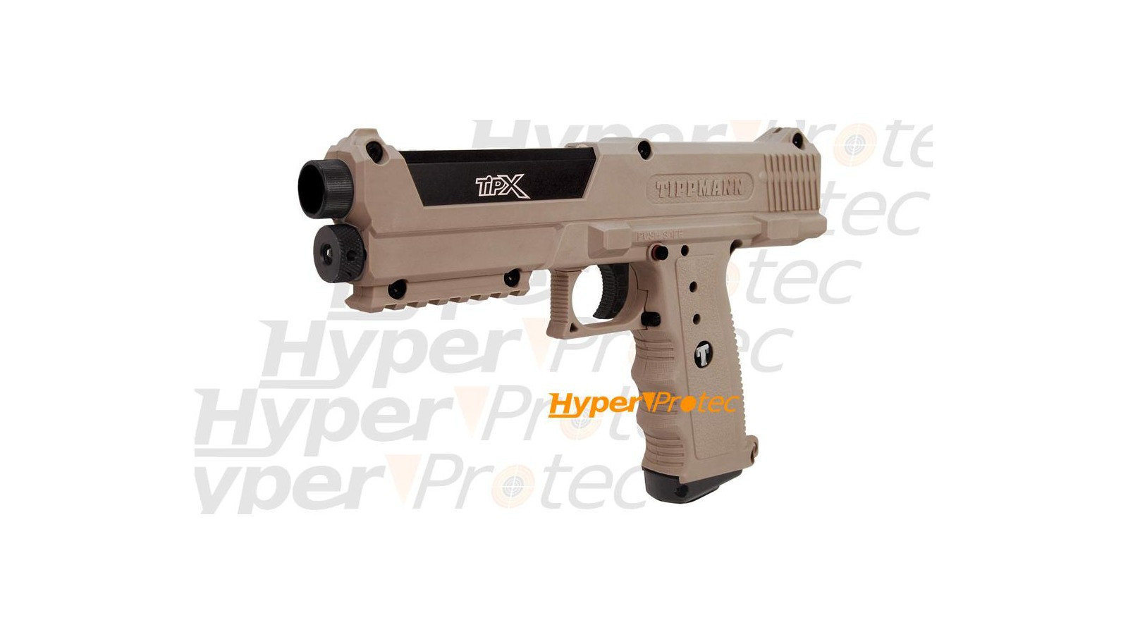 tippman tipx tan lanceur de poing paintball