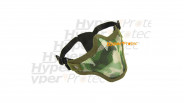 Stalker masque nez et bouche Camo Woodland avec grillage