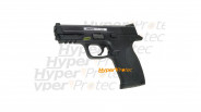 WE MP9 Réplique airsoft GBB Noir - 300 fps