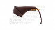 Holster en cuir marron de la cavalerie US pour droitier