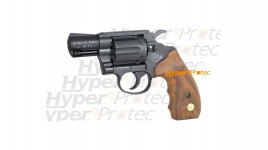 Revolver alarme Colt Detective Special noir crosse bois 9 mm