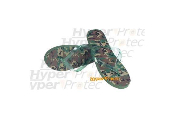 Tongs Flip flop camo militaire - Taille 41-42