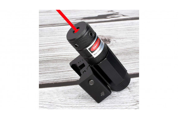 Visée laser à point rouge micro shot pour rail de 11 ou 22 mm réversible