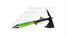 Hache Tomahawk Black Ronin Apocalypse Edition manche vert