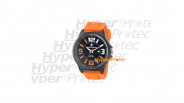 Montre Smith Wesson avec bracelet en silicone orange