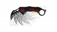 Couteau Kerambit ouverture assistée double dragon - Black Legion