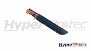 Machette Zombie Killer lame lisse 52 cm avec étu