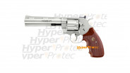 Revolver Colt Python 357 Magnum chromé brillant 6 pouces 4.5 mm