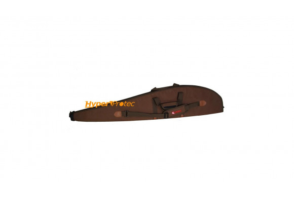 Housse 120 cm Gamo marron synthétique velours grainé