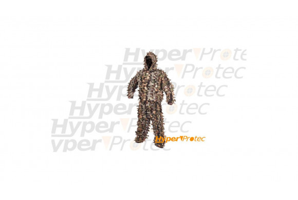 Tenue de camouflage ghillie pour sniper à feuilles - Taille XL