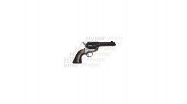 Colt 1873 acier jaspé crosse noyer 12 cm - revolver alarme