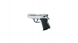 Pistolet à blanc Chiappa lady chrome 9 mm alarme