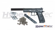 Pack Pistolet CZ P09 Duty + munitions 4.5 mm
