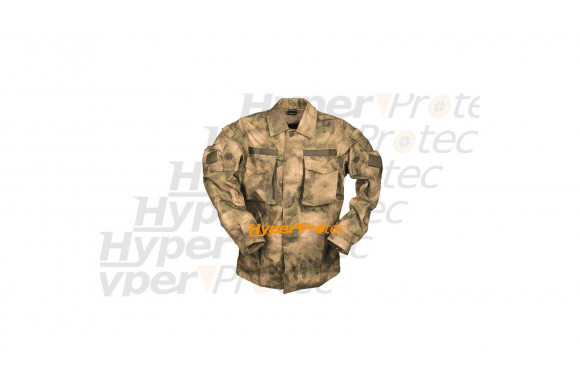 Veste chemise militaire Mil-tacs Commando camouflage
