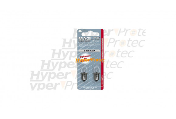 Ampoules Crypton ML6 pour Maglite - 3 Cell C et D