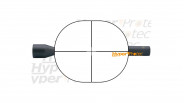Lunette de visée Gamo 3-7x28 TV (rail de 11 mm)