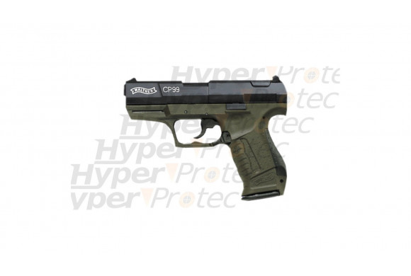 Walther CP99 vert armée CO2 plombs 4.5 mm