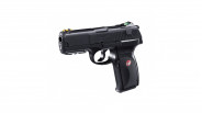 Ruger P345 airsoft CO2 noir visée fibre optique