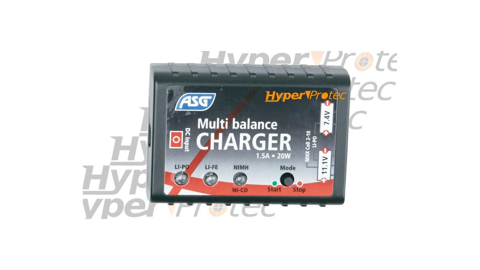 Chargeur de batterie LiPo / life / NiMh - protronik _ Batteries / Chargeurs  batteries airsoft