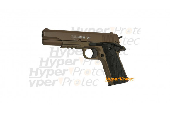 Réplique spring Colt 1911 A1 HPA TAN Dark Earth - 0.7J