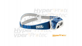 Lampe frontale Petzl Tikka R+ bleue 170 lumens rechargeable USB