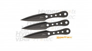 Set de 3 couteaux de lancer Black Ronin