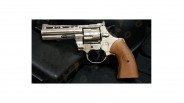 Revolver 357 Magnum Alarme Chromé