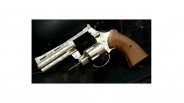 Revolver 357 Magnum Alarme Chromé