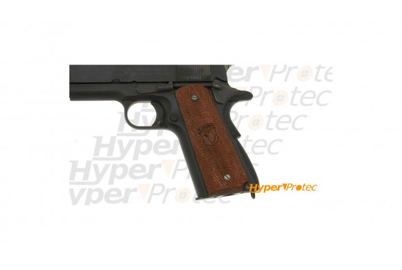 Plaquettes bois airborne Colt M1911 A1