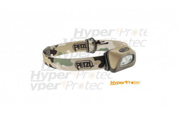 Lampe Petzl frontale Tactikka Plus camouflage 140 lumens