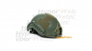 Casque airsoft Fast strike vert pour accessoires