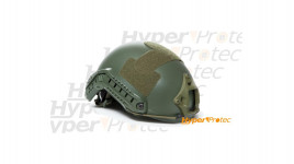 Casque airsoft Fast strike vert pour accessoires