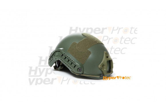 Casque airsoft Fast strike vert pour accessoires