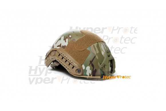 Casque airsoft Fast strike multicam pour accessoires