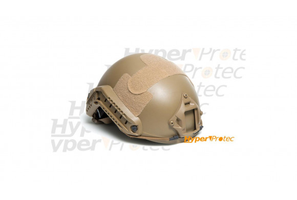 Casque airsoft Fast strike Desert pour accessoires