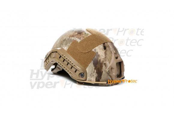 Casque airsoft Fast strike A-tacs pour accessoires