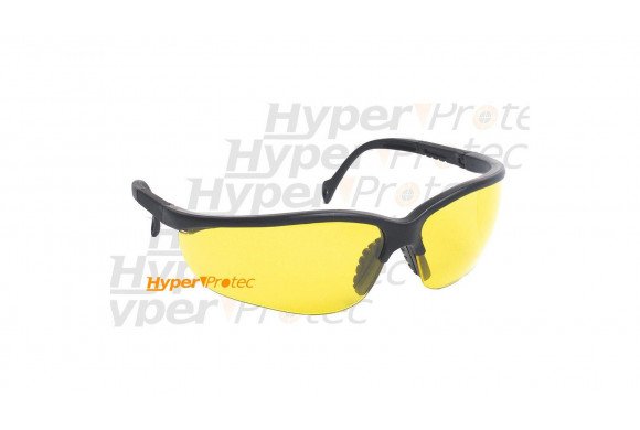 Lunettes de protection jaunes pour airsoft 