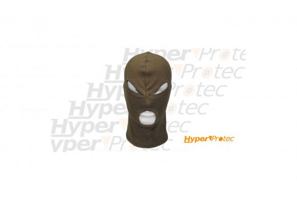 Cagoule Balaclava fine 3 trous Tan desert