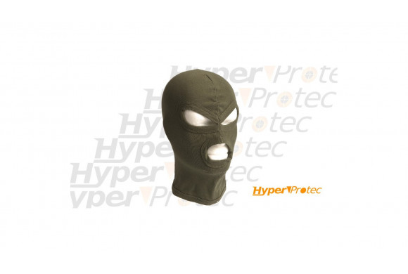 Cagoule Balaclava fine 3 trous Olive