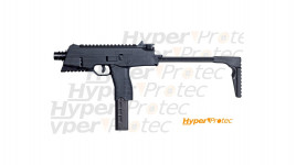 Réplique airsoft GBB pistolet Mitrailleur MP9 A3 B&T noir - 1 joule