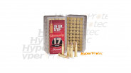 Boite de 50 cartouches Hornady calibre 17HMR en 20 grains