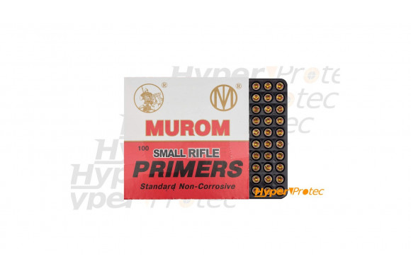 100 amorces Murom Small rifles Primers