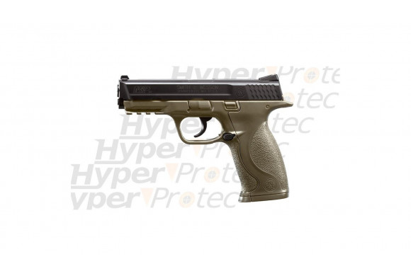 Smith&Wesson MP40 - Pistolet billes d'acier 4.5mm vert kaki