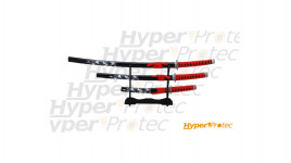 Lot de 3 katanas soleil levant