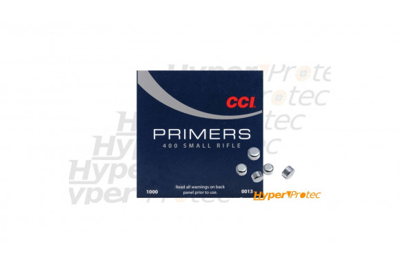 100 amorces CCI Small Rifle Primers no400