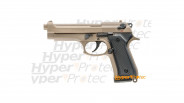 Pistolet alarme Kimar 92 calibre 9mm TAN desert