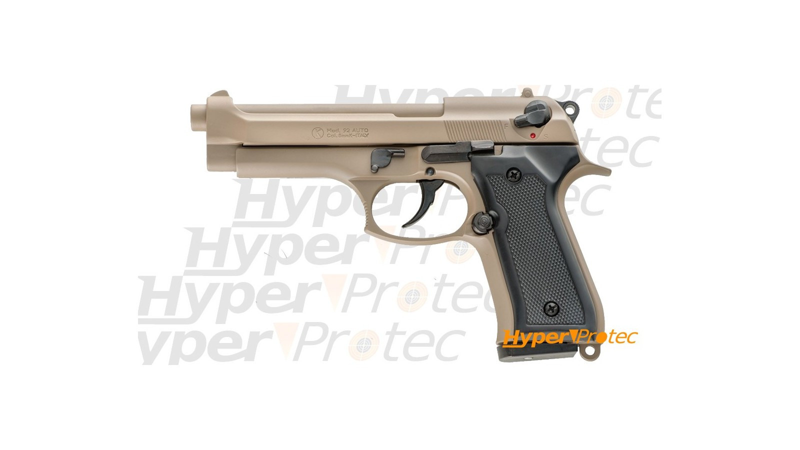 Kimar Modèle 92 Auto - Pistolet Alarme - HyperProtec