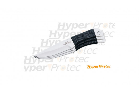 Set de 3 couteaux de lancer Gil hibben paracorde